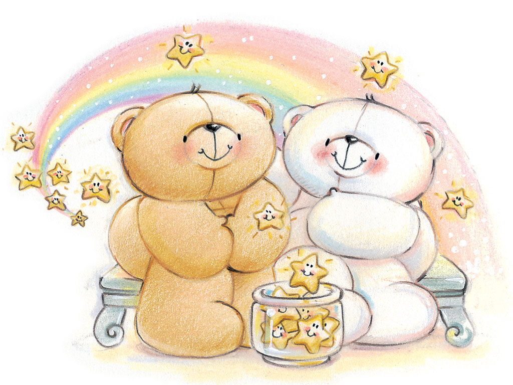 forever friends teddy bears clipart - photo #10