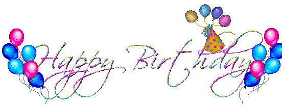 free happy birthday glitter clip art - photo #37