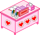 Kawaii furniture graphics