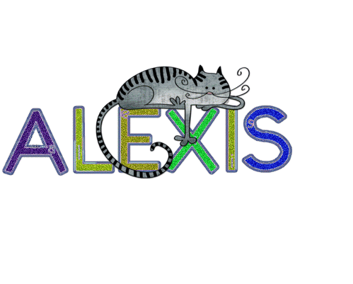 alexis name tag