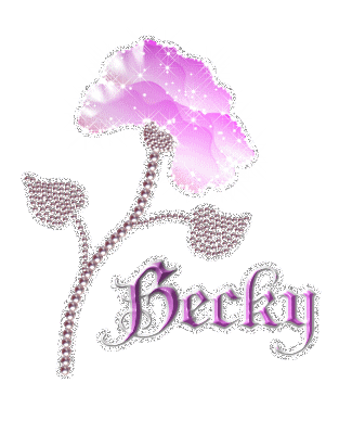 Becky name graphics