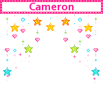 Cameron name graphics