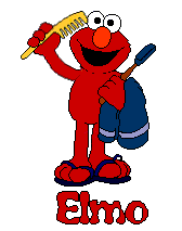 Elmo Coloring Sheets on Name Graphics    Elmo Name Graphics