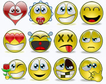 Multiple smileys smileys