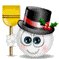 Snowman smileys