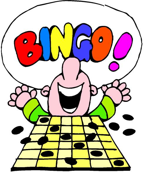 bingo card clipart free - photo #4