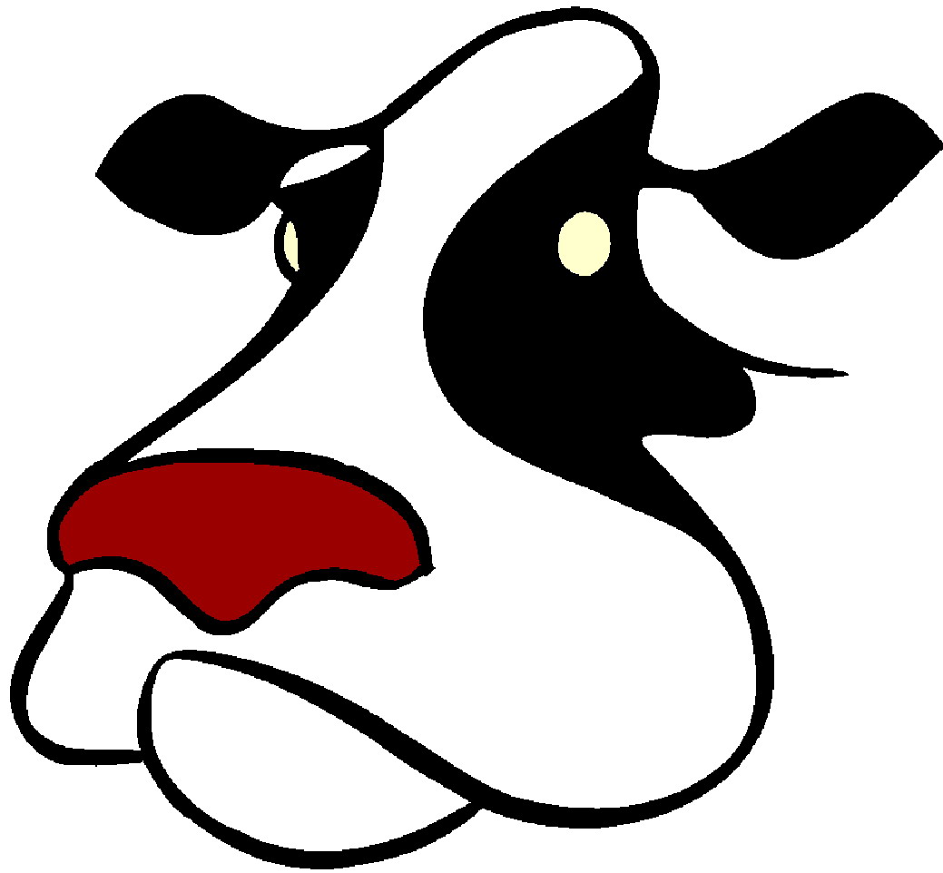 clip art cow face - photo #29