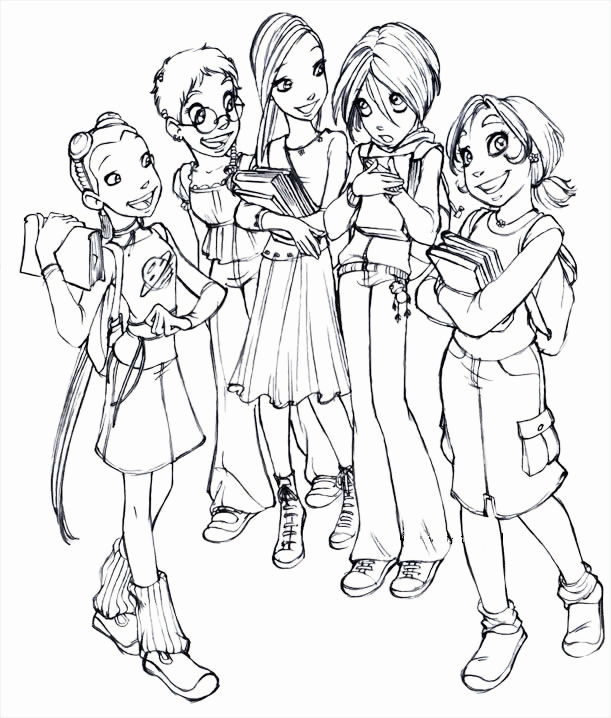 Coloring Page - Witch coloring pages 7