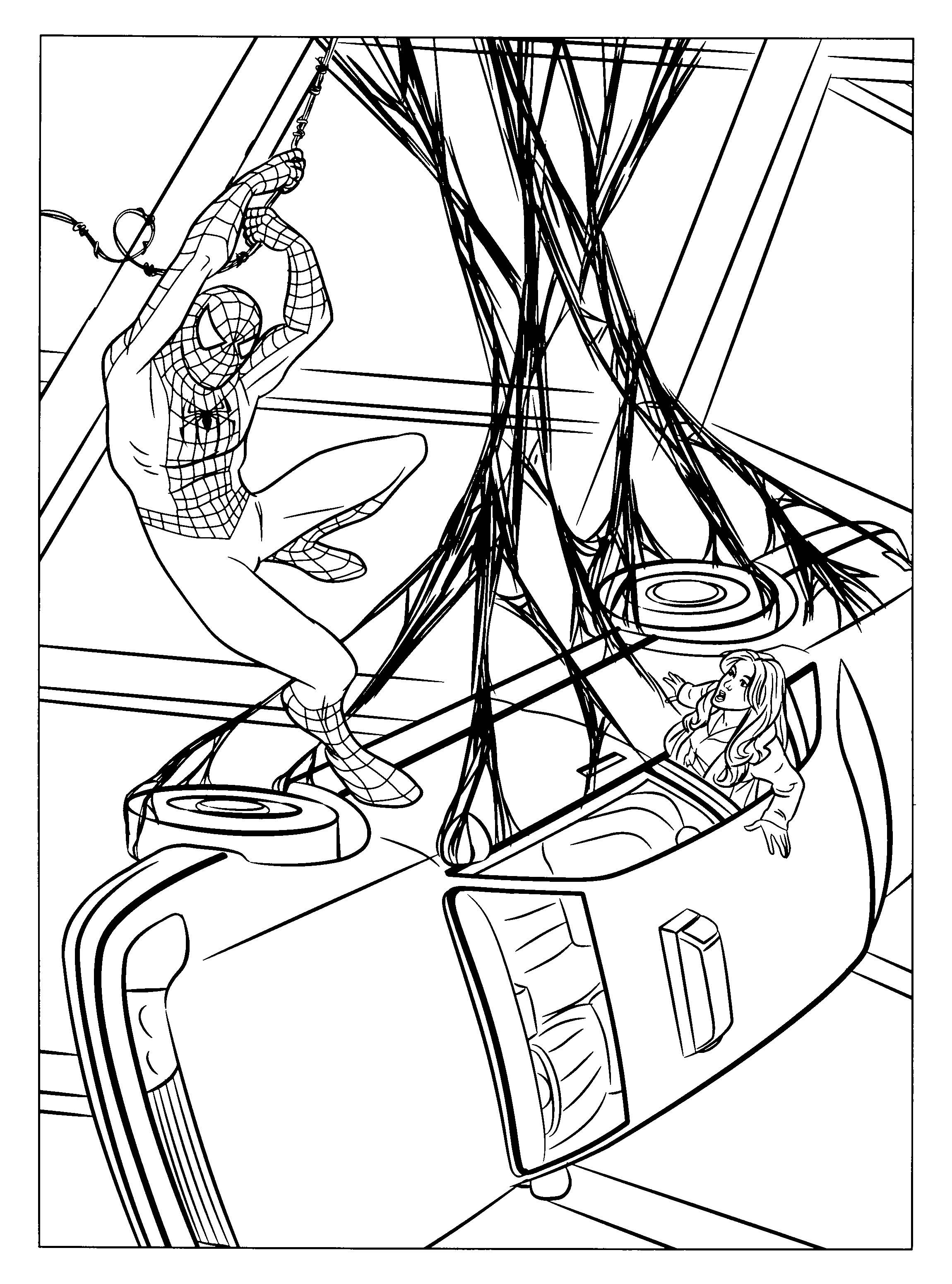 Coloring Page - Spiderman 3 coloring pages 10