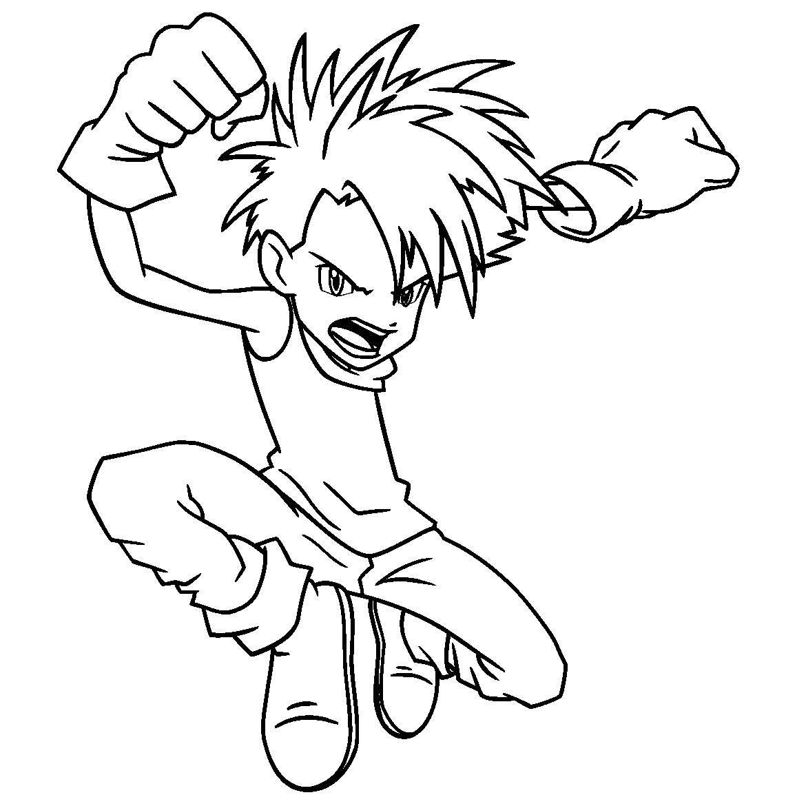 Coloring Page - Digimon coloring pages 23