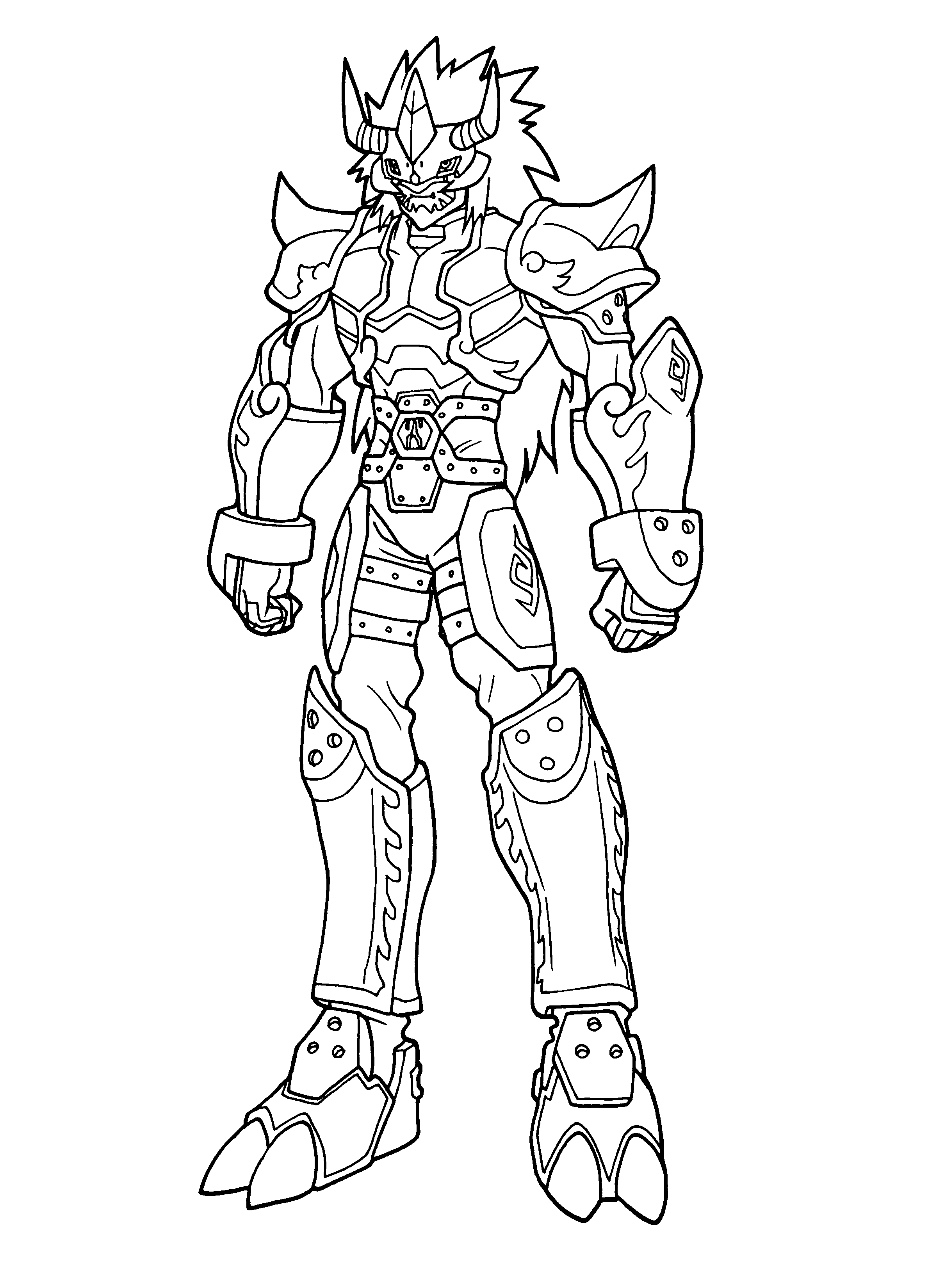 Digimon Coloring Pages Printable Coloring Page Digimon coloring pages 83