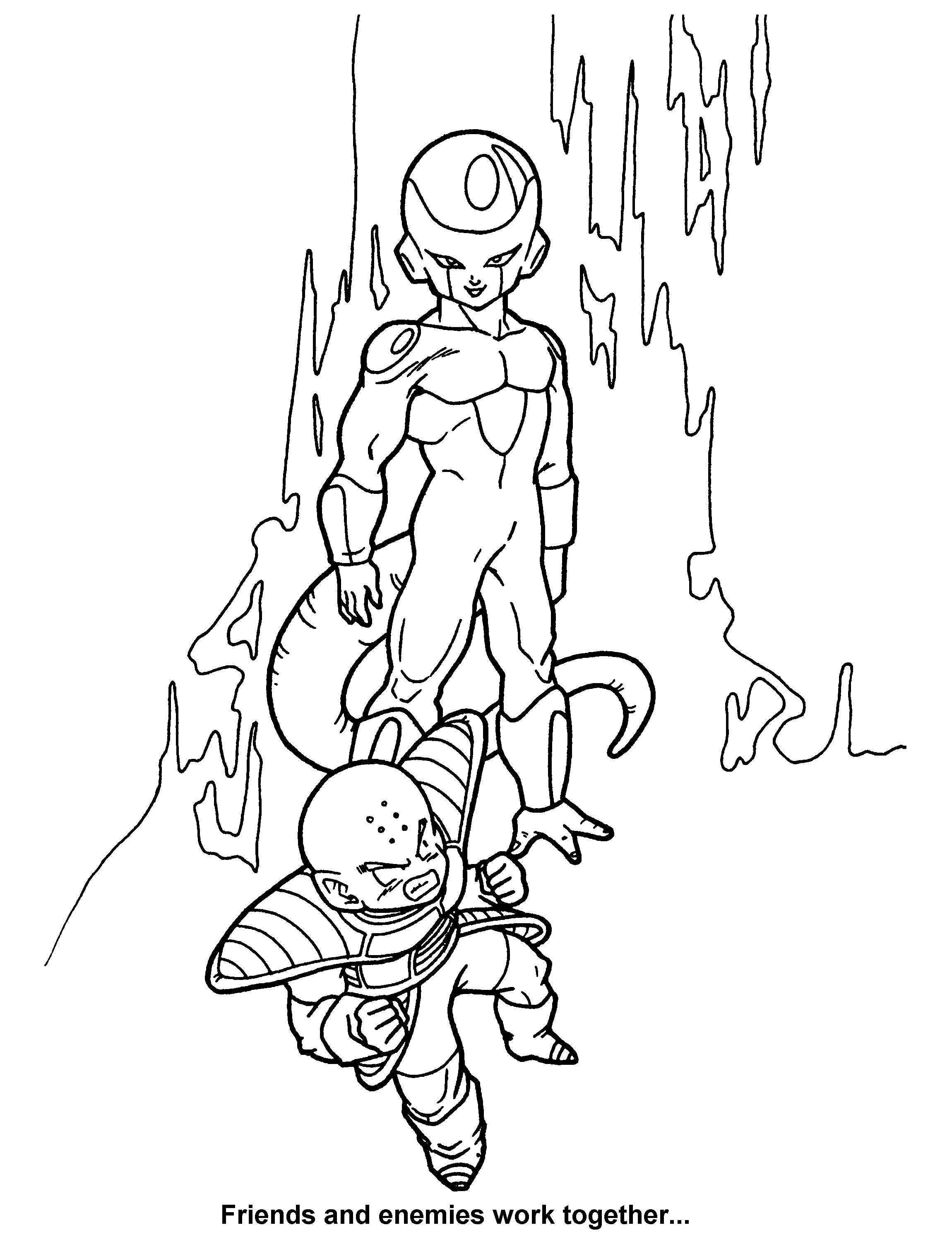 Coloring Page - Dragon ball z coloring pages 25