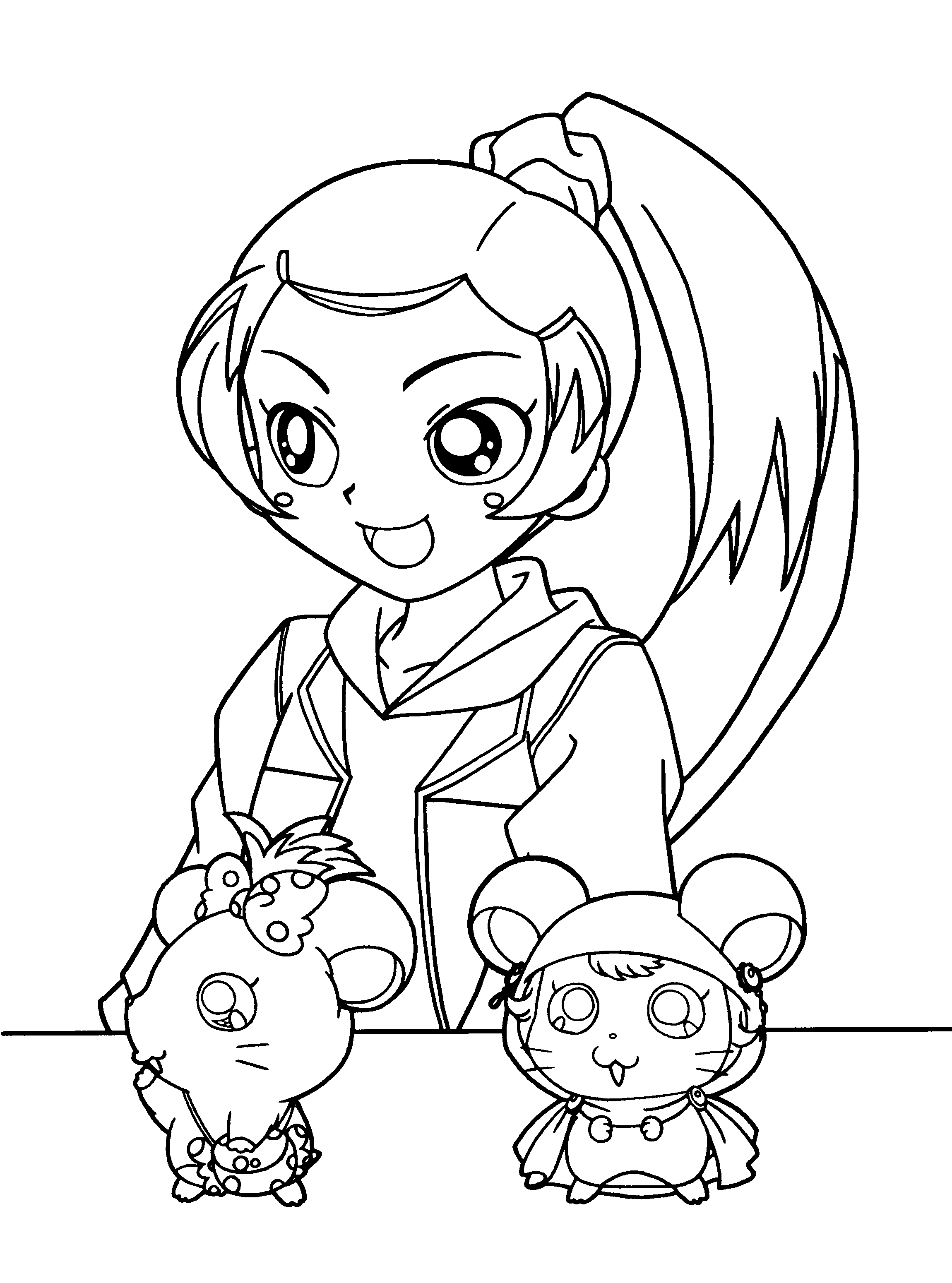 Coloring Page - Hamtaro coloring pages 25