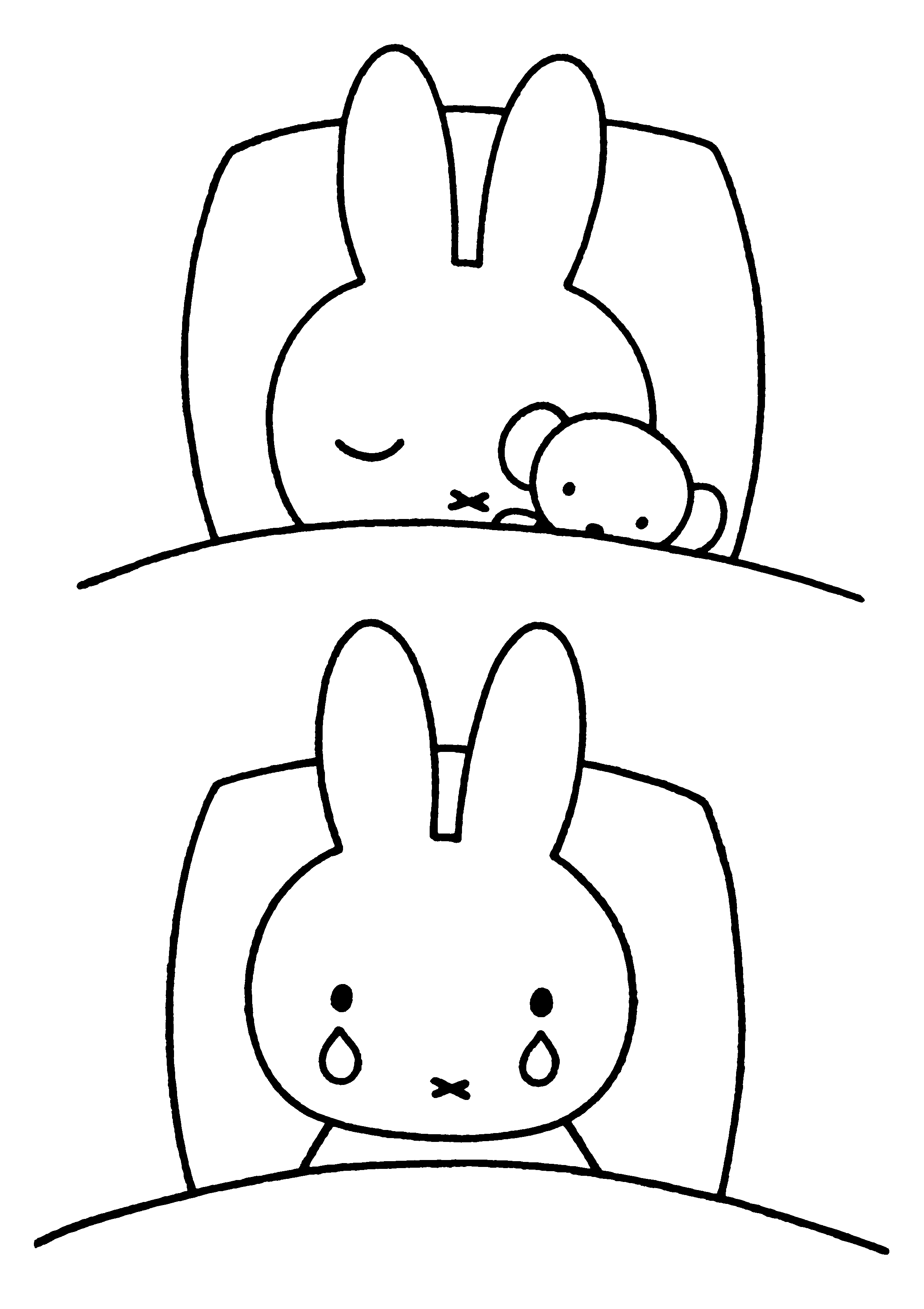 Coloring Page Miffy coloring pages 5