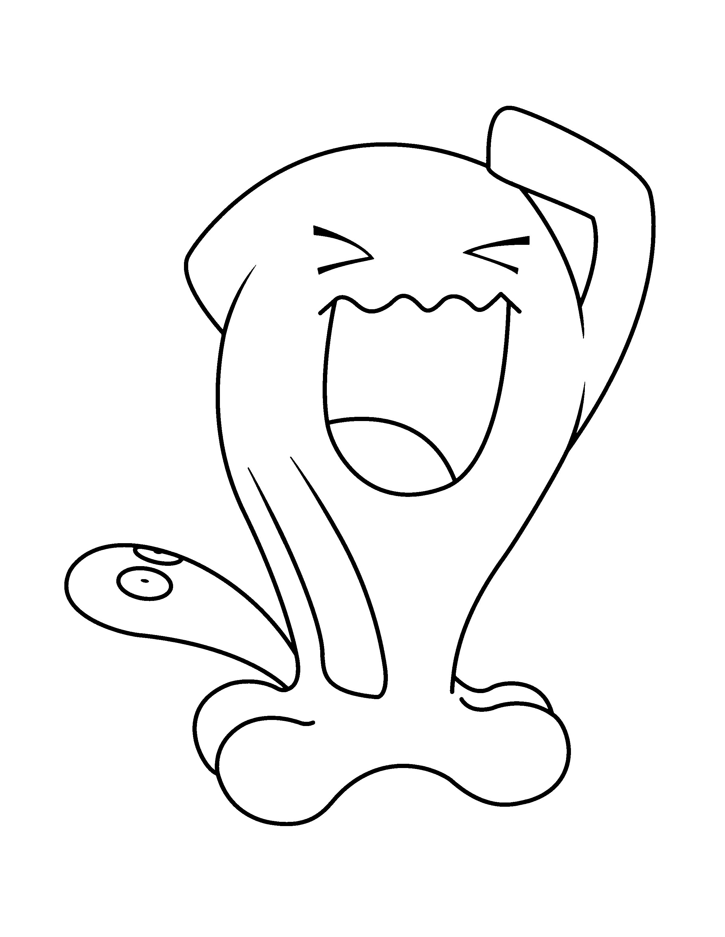 Coloring Page - Pokemon advanced coloring pages 150