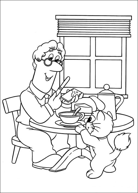 Coloring Page - Postman pat coloring pages 17
