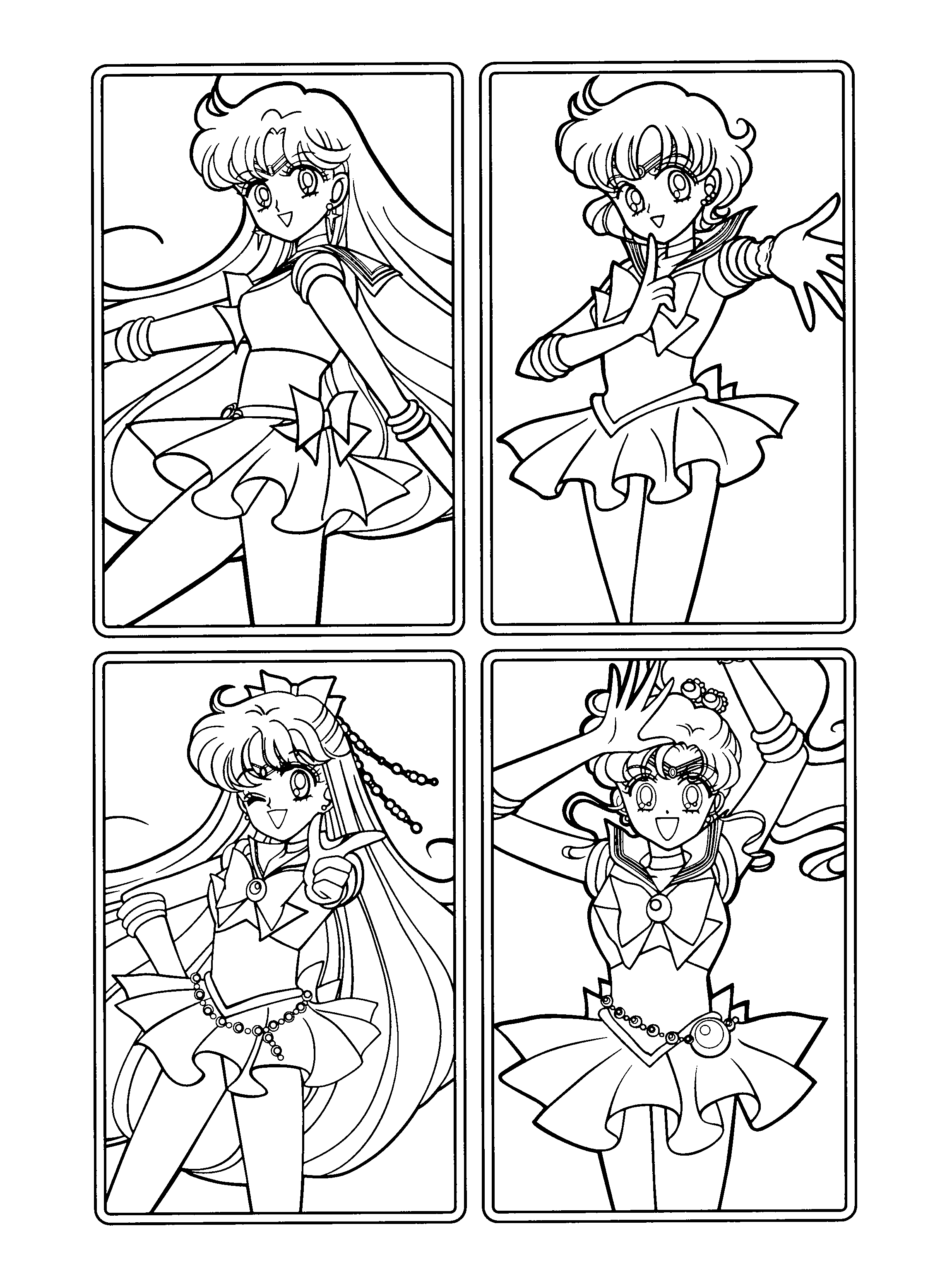Coloring Page - Sailormoon coloring pages 4