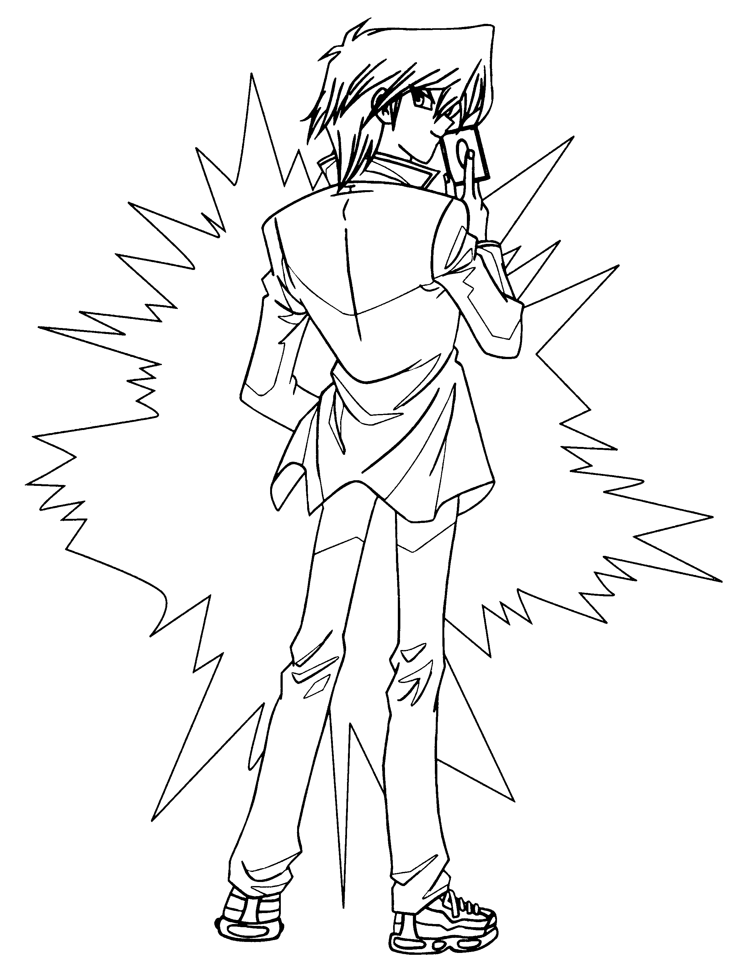 Coloring Page - Yu gi oh coloring pages 93