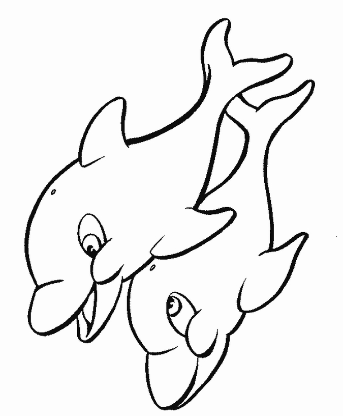 ocean creatures coloring pages - photo #7