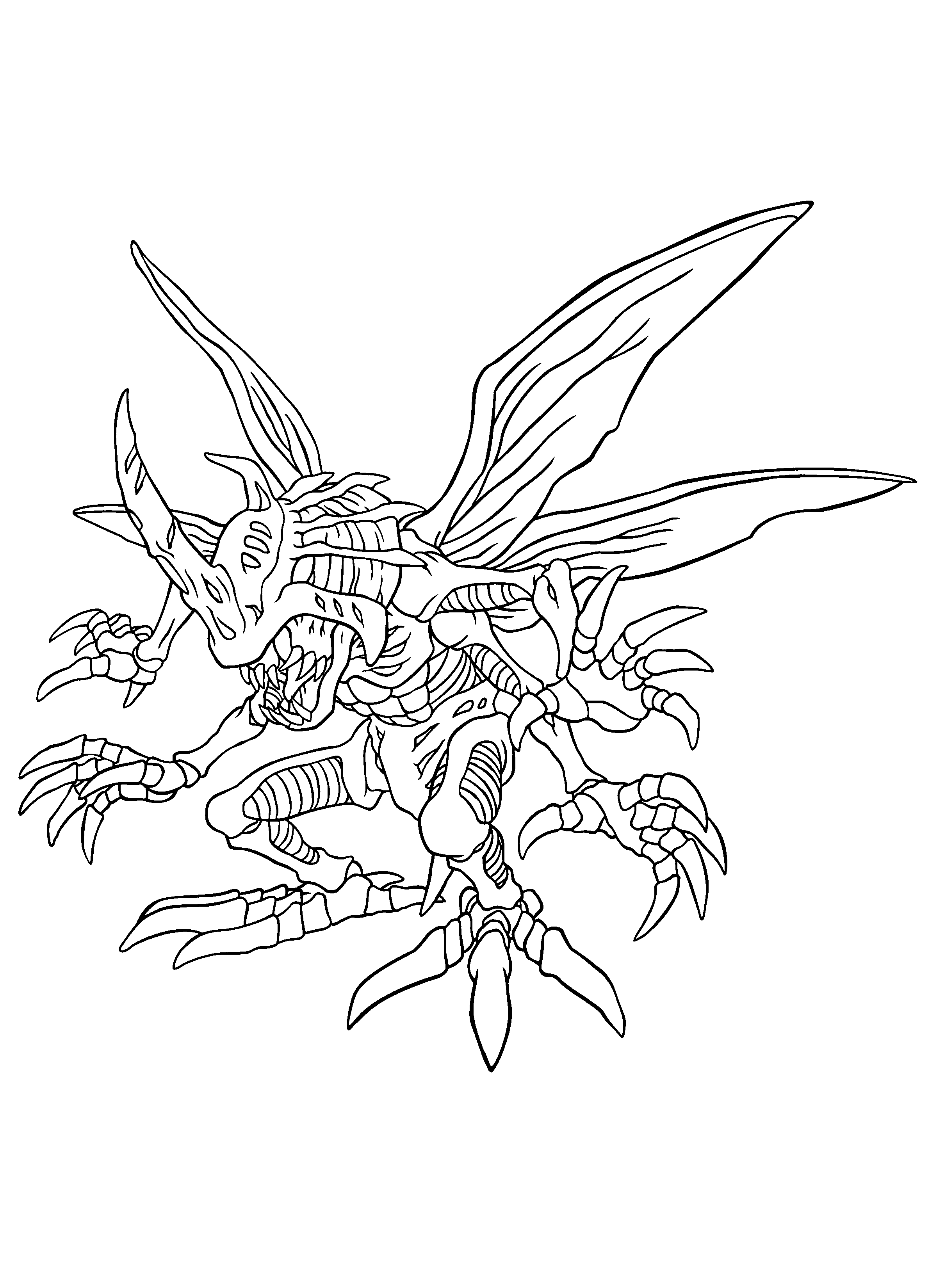 ultimate digimon coloring pages - photo #18