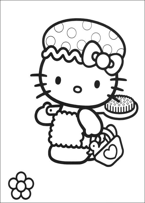 Coloring Page - Hello kitty coloring pages 24
