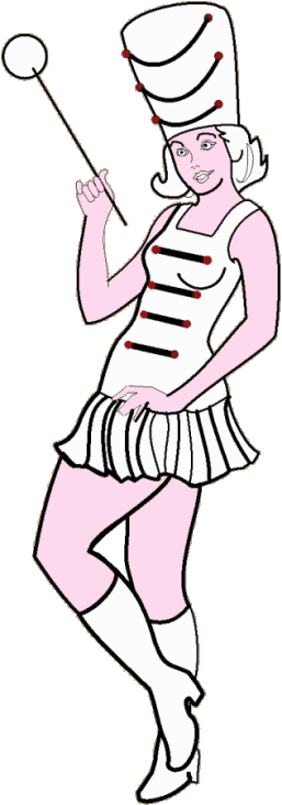 majorette twirling coloring pages - photo #25