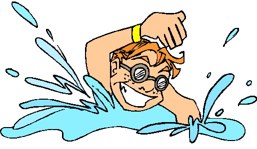 funny swimming clipart - photo #6