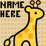 Giraffe avatars