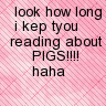 Pigs avatars