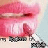 Lip gloss avatars
