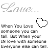 Love avatars
