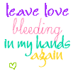 Love avatars