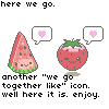 Strawberry avatars