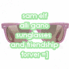 Sunglasses avatars
