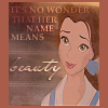 Belle and the beast avatars