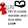 Sesame street elmo avatars