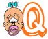 Alphabet baby graphics