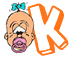 Alphabet baby graphics