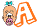Alphabet baby graphics
