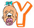 Alphabet baby graphics