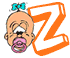 Alphabet baby graphics