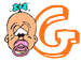 Alphabet baby graphics