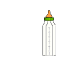 Baby bottle baby graphics