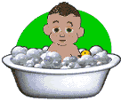 Bath baby graphics