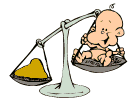 Scale baby graphics