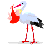 Stork baby graphics
