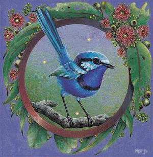 Parakeet bird graphics