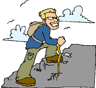 Climbing clip art