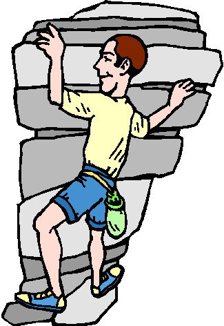 Climbing clip art