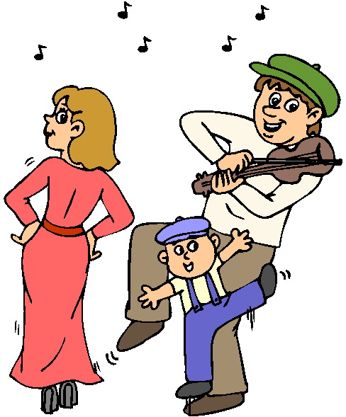 Dancing clip art